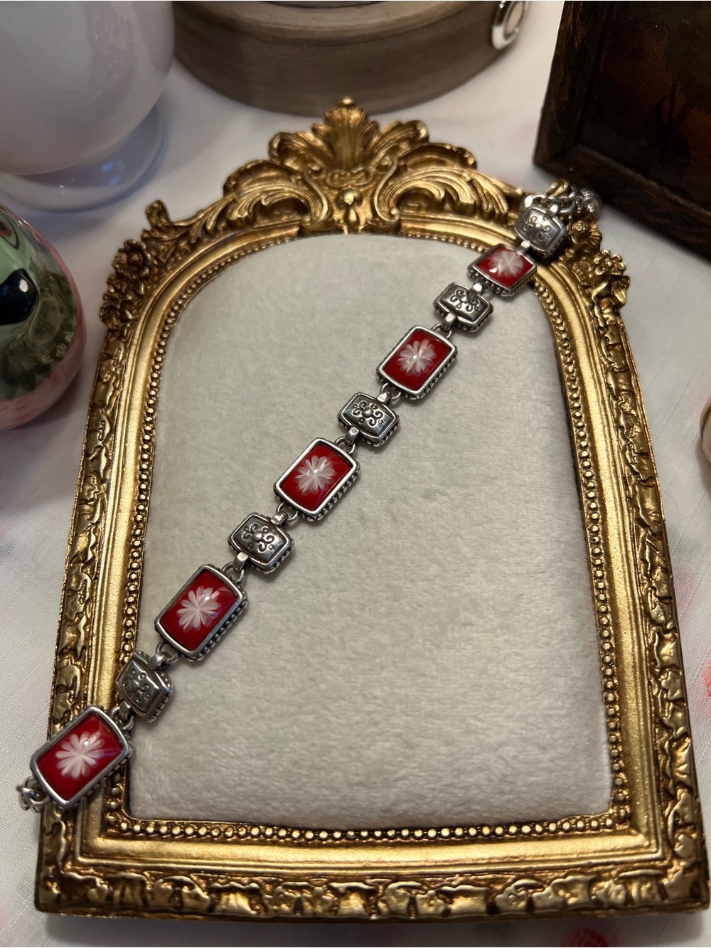 Brighton Water Lily Link Bracelet